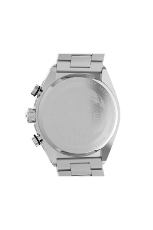 Timex Legacy Tonneau Chronograph 42mm Stainless Steel Watch TW2W22200