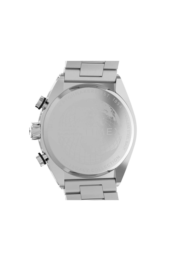 Timex Legacy Tonneau Chronograph 42mm Stainless Steel Watch TW2W22200