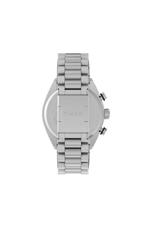 Timex Legacy Tonneau Chronograph 42mm Stainless Steel Watch TW2W22200