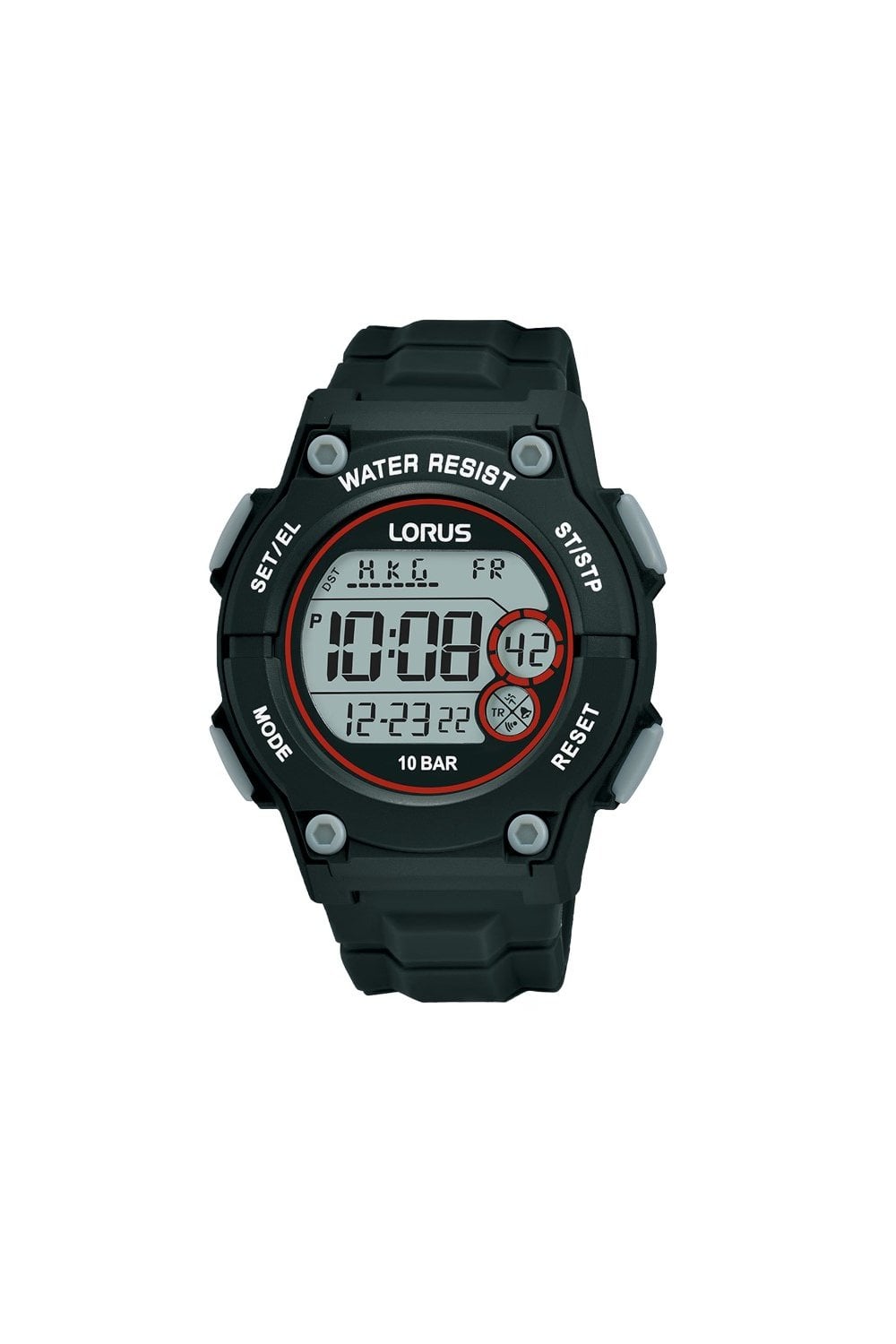 Lorus Gents Digital World Time Watch R2329PX9
