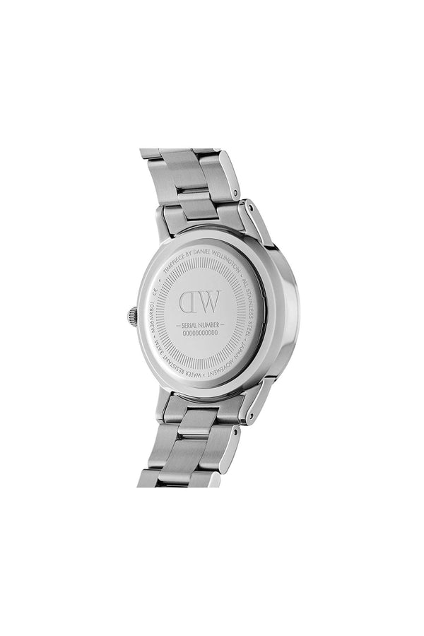 Daniel Wellington Iconic Link Arctic Ladies Silver 28mm Watch DW00100534