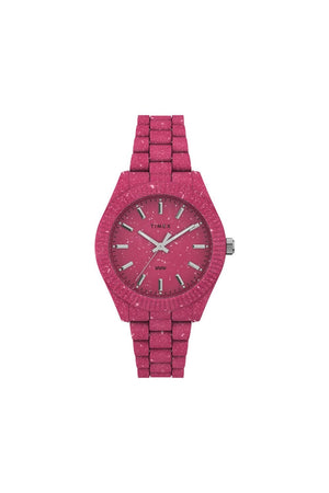 Timex Legacy Ocean 37mm Recycled Plastic Bracelet Watch TW2V77200