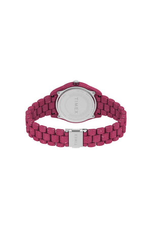 Timex Legacy Ocean 37mm Recycled Plastic Bracelet Watch TW2V77200