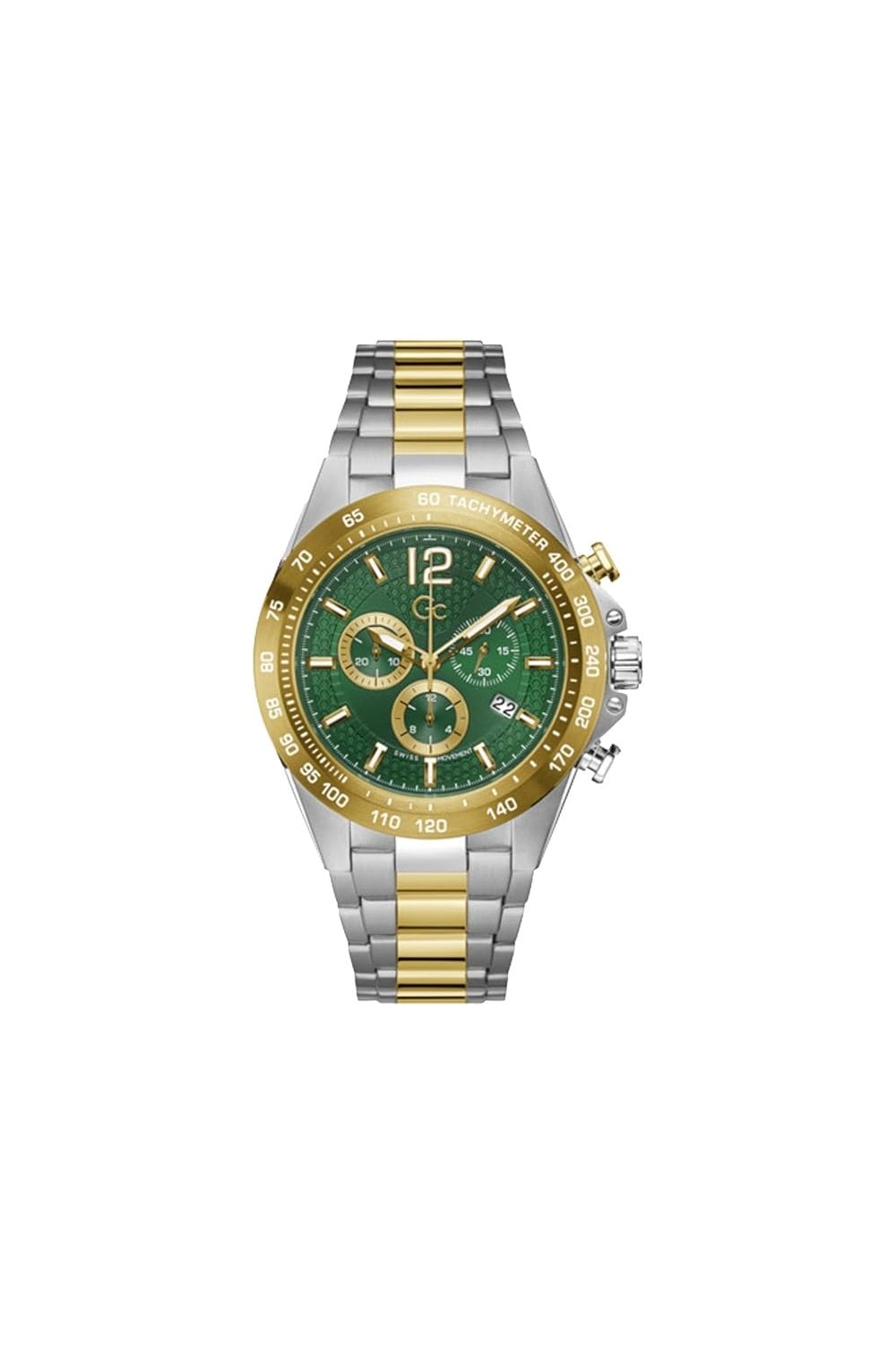 Gc Gents Audacious Chronograph 44mm Watch Z07008G9