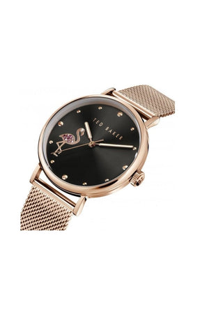 Ted Baker Ladies Phylipa Flamingo Rose Gold 37mm Watch BKPPHF019