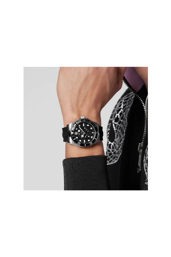 Philipp Plein The $kull Diver Gents Watch 44mm PWOAA0122
