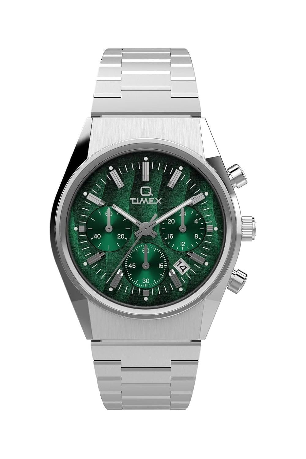 Q Timex Falcon Eye Chronograph 40mm Watch TW2W33600