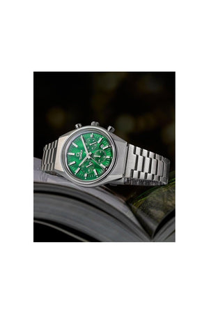 Q Timex Falcon Eye Chronograph 40mm Watch TW2W33600