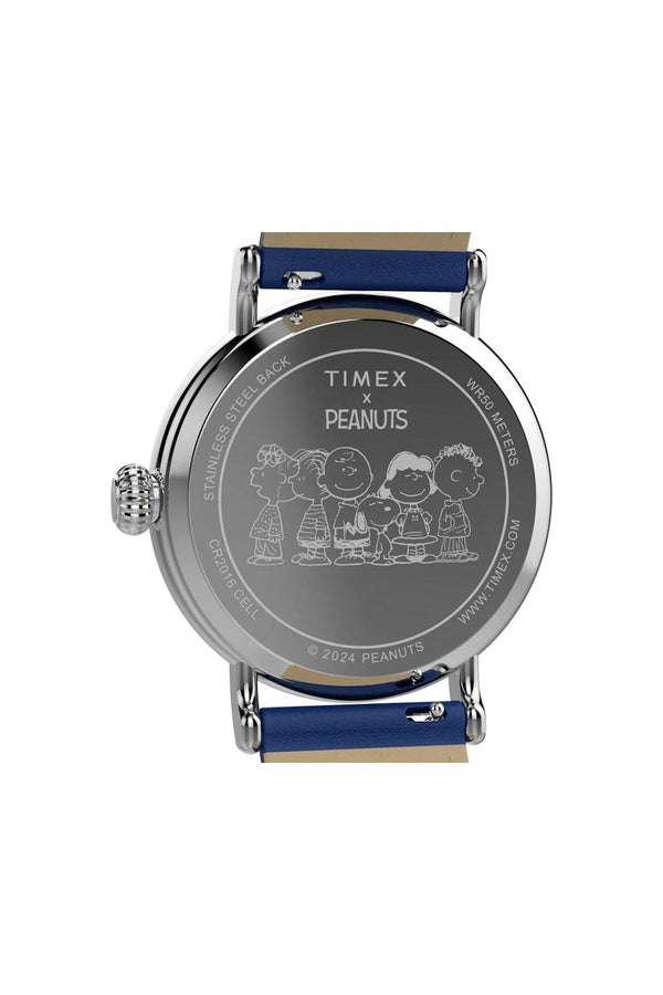 Timex Standard x Peanuts Pumpkin Patch 40mm Leather Strap Watch