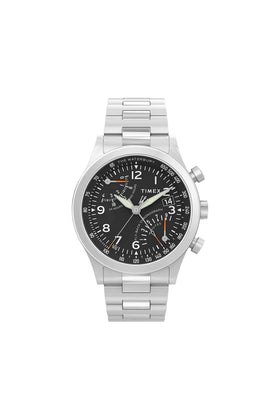 Timex Gents Waterbury Fly Back Chronograph 43mm Watch TW2W47800