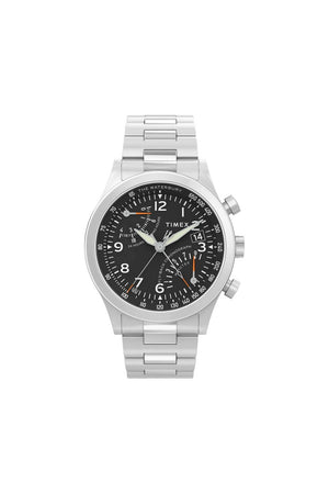 Timex Gents Waterbury Fly Back Chronograph 43mm Watch TW2W47800