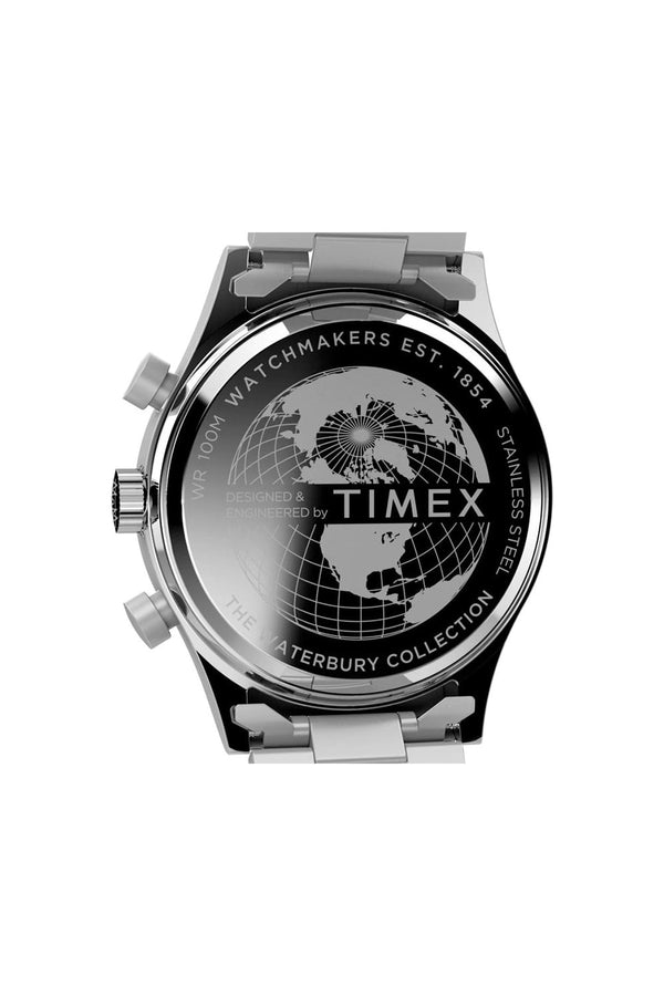 Timex Gents Waterbury Fly Back Chronograph 43mm Watch TW2W47800