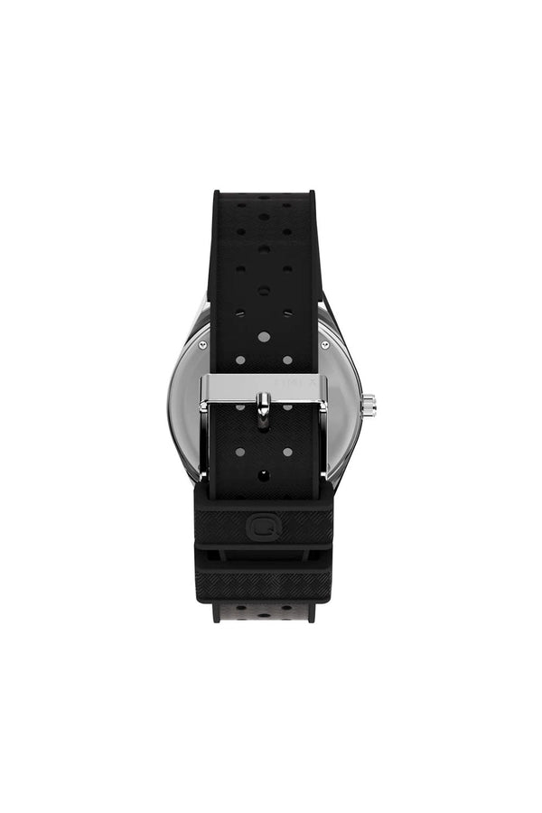 Q Timex GMT 38mm Synthetic Rubber Strap Watch TW2W57500