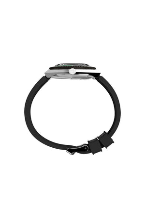 Q Timex GMT 38mm Synthetic Rubber Strap Watch TW2W57500