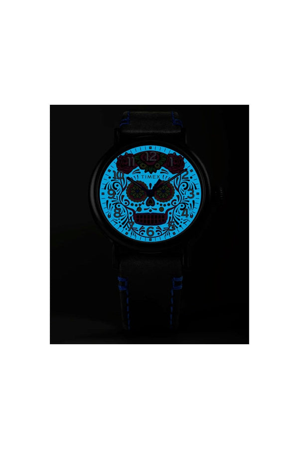 Timex Waterbury Standard Dia de los Muertos 40mm Watch TW2V67600