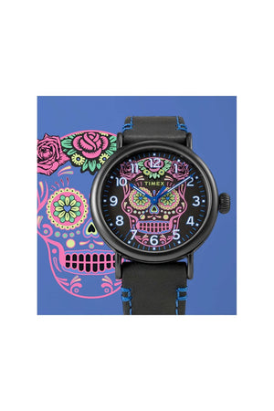 Timex Waterbury Standard Dia de los Muertos 40mm Watch TW2V67600