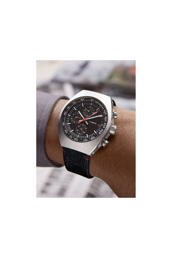 Timex Legacy Tonneau 42mm Leather Strap Watch TW2W50000