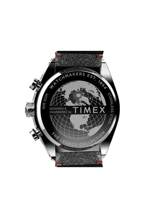 Timex Legacy Tonneau 42mm Leather Strap Watch TW2W50000