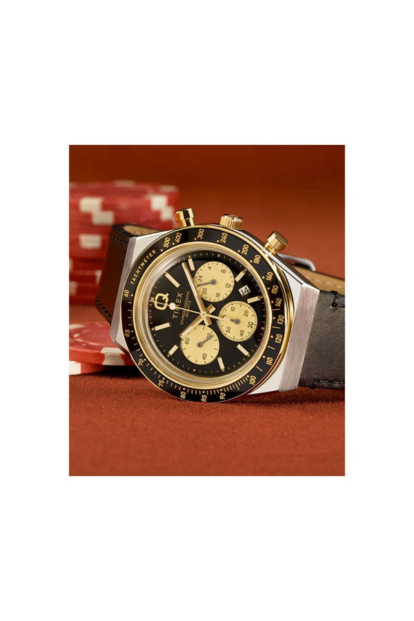 Timex Q Mens Retro Chronograph 40mm Watch TW2W64300