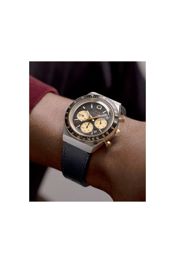 Timex Q Mens Retro Chronograph 40mm Watch TW2W64300
