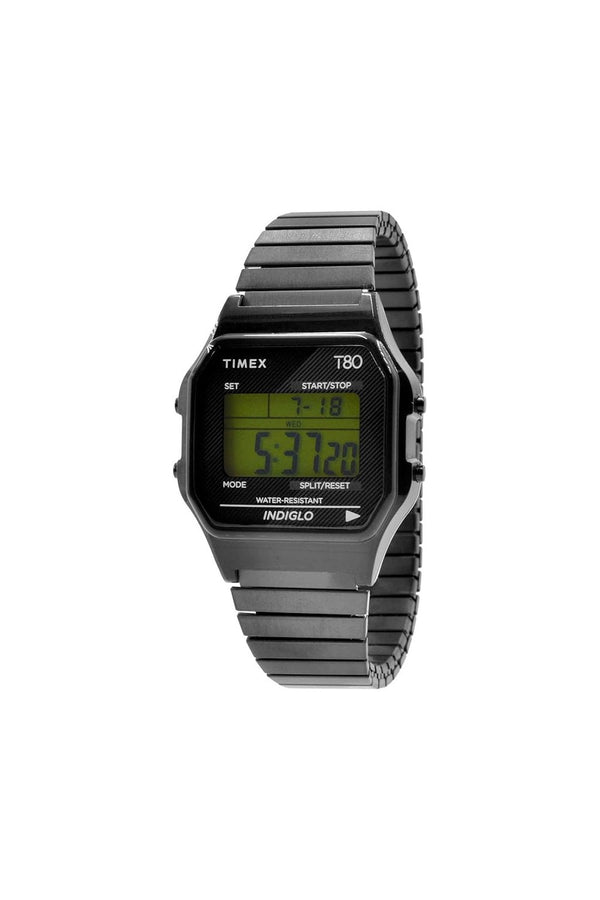 Timex T80 Stainless Steel Expansion Band Watch TW2R67000