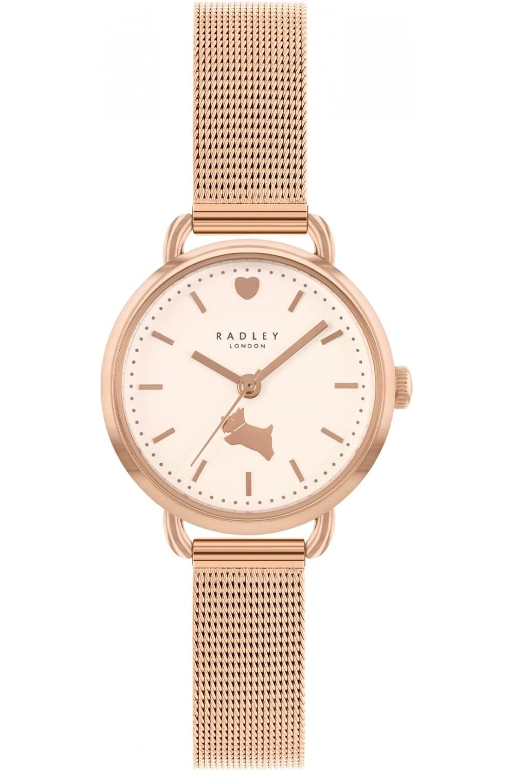 Radley Rose Gold Milanese Bracelet Ladies 26mm Watch RY4616