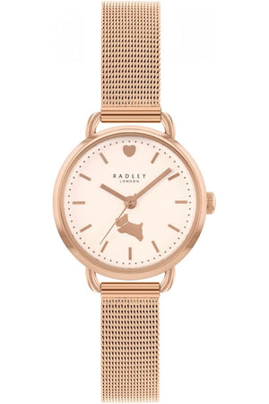 Radley Rose Gold Milanese Bracelet Ladies 26mm Watch RY4616