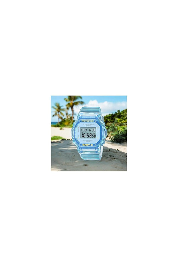 Casio Baby-G Transparent Blue Digital Watch BGD-565SJ-2ER