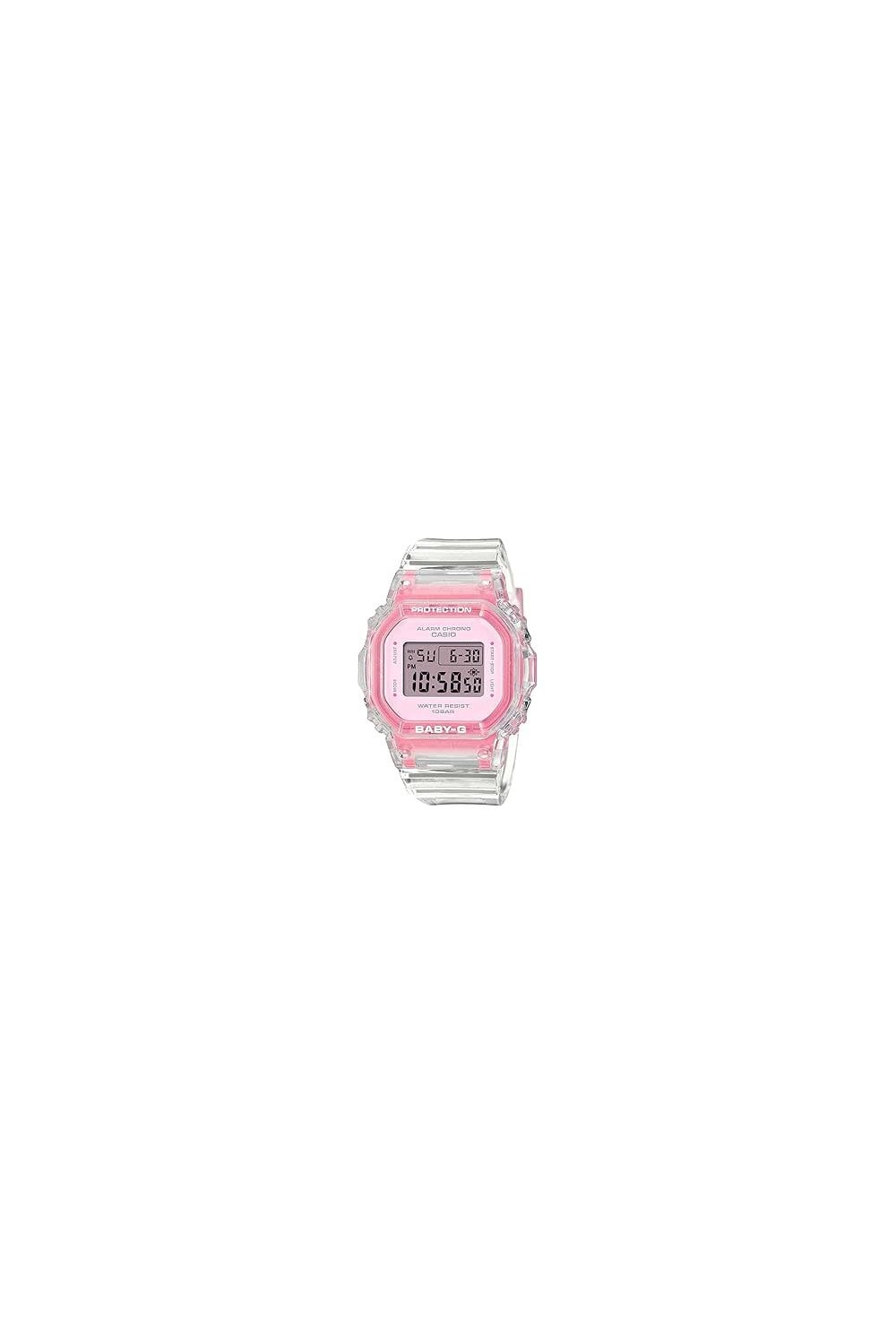 Casio Baby-G Transparent Pink Digital Watch BGD-565SJ-7ER