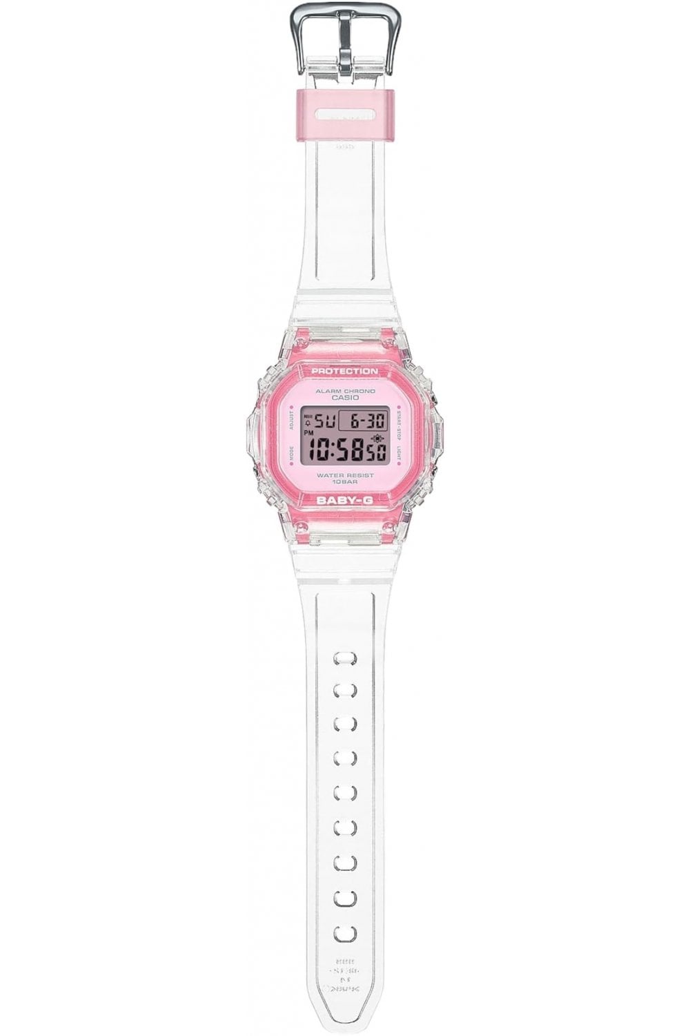 Casio | baby-g トランスペアレント ピンク デジタル ウォッチ | bgd