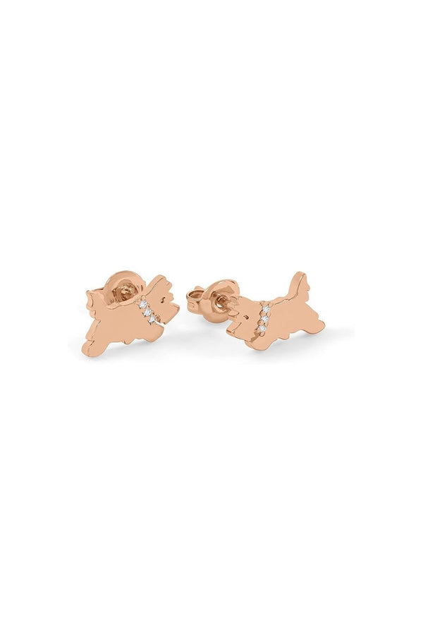 Radley Clear Stone Fireball Studs & Rose Gold Jumping Dog Twin Pack RYJ1314S