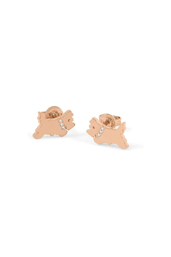 Radley Clear Stone Fireball Studs & Rose Gold Jumping Dog Twin Pack RYJ1314S