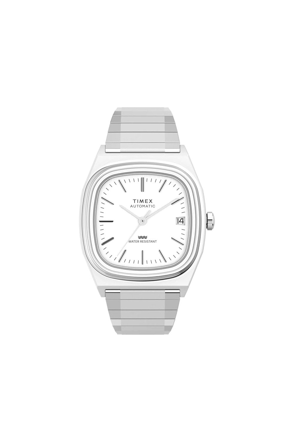 Timex |メンズ 1983 E-Line 復刻自動巻き 34mm ウォッチ | TW2W70800