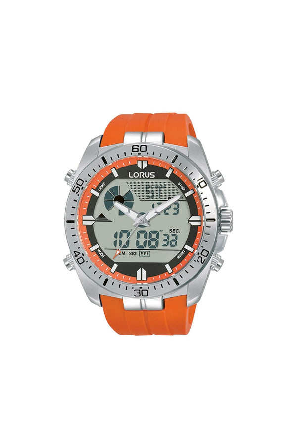 Lorus Analogue Digital Chronograph 46mm 10ATM Watch R2B11AX9