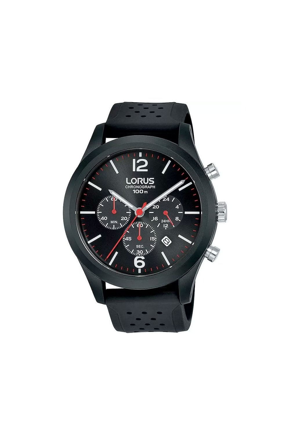 Lorus Gents Chronograph Sports 44mm 10ATM Watch RT349HX9