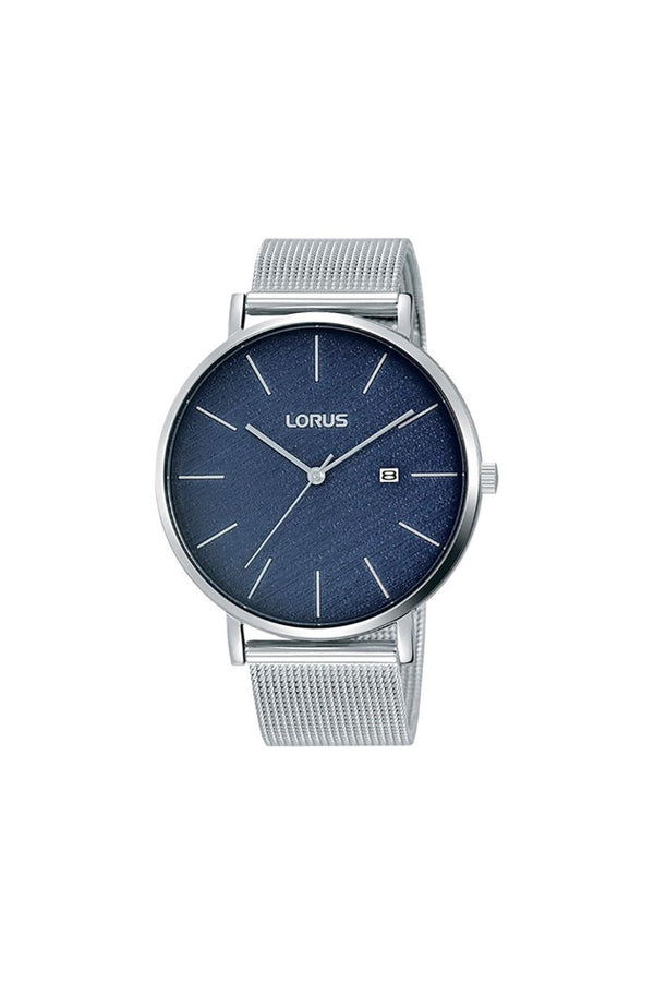 Lorus Gents 42mm Quartz Blue Dial Watch RH903LX8