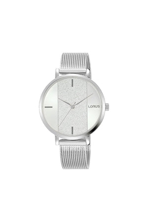 Lorus Ladies Stainless Steel 34mm Dress Watch RG217SX9