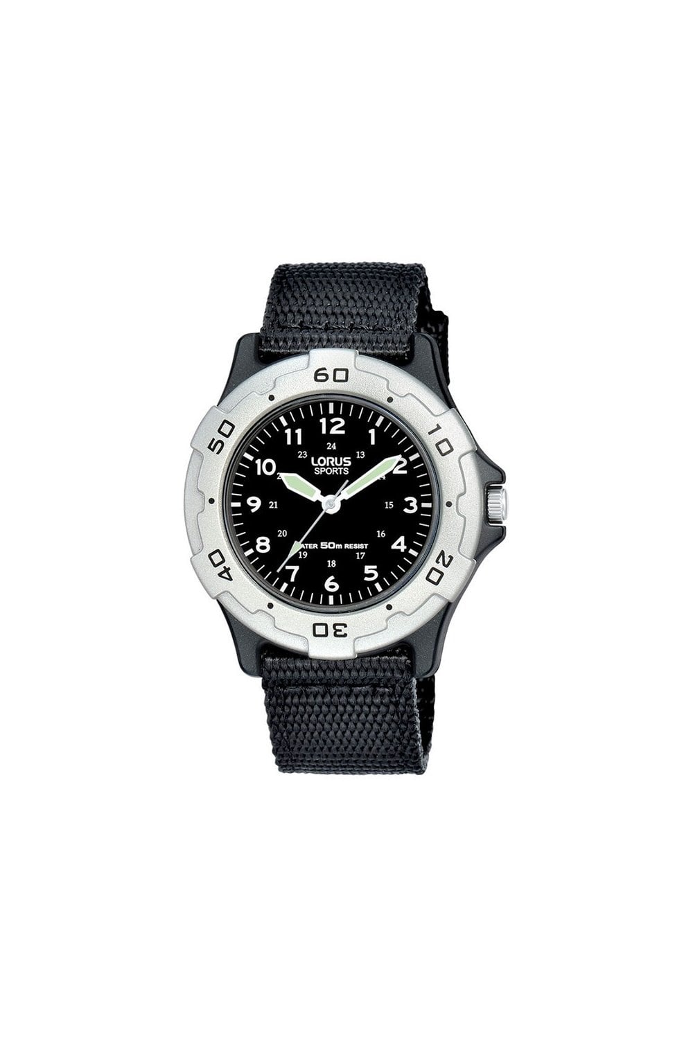Lorus Childrens Fabric Sports 36mm 5ATM Watch RRX87FX9