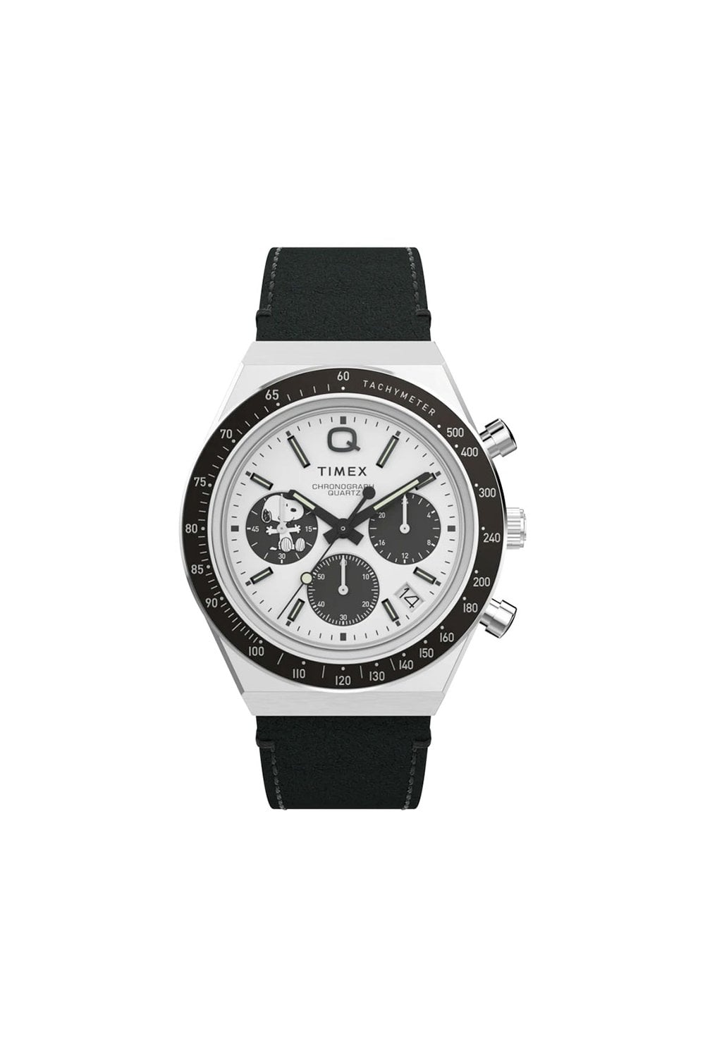 Q Timex Chronograph x Peanuts Snoopy 40mm Watch TW2W68900