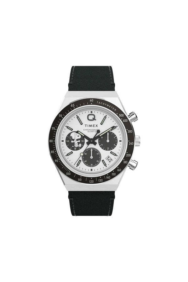 Q Timex Chronograph x Peanuts Snoopy 40mm Watch TW2W68900