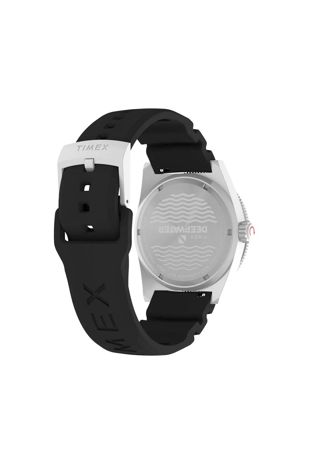 Timex Deepwater Reef 200 GMT 41mm Rubber Strap Watch TW2W75000