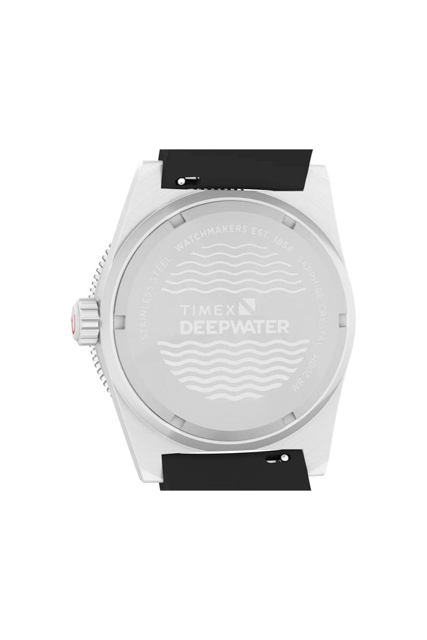 Timex Deepwater Reef 200 GMT 41mm Rubber Strap Watch TW2W75000