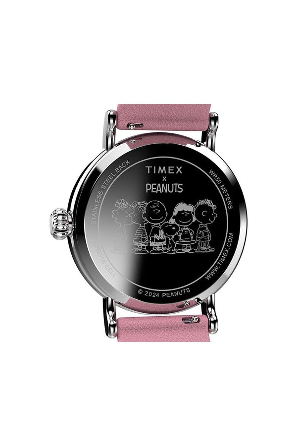 Timex Ladies Peanuts Waterbury Standard 40mm Watch TW2W88900