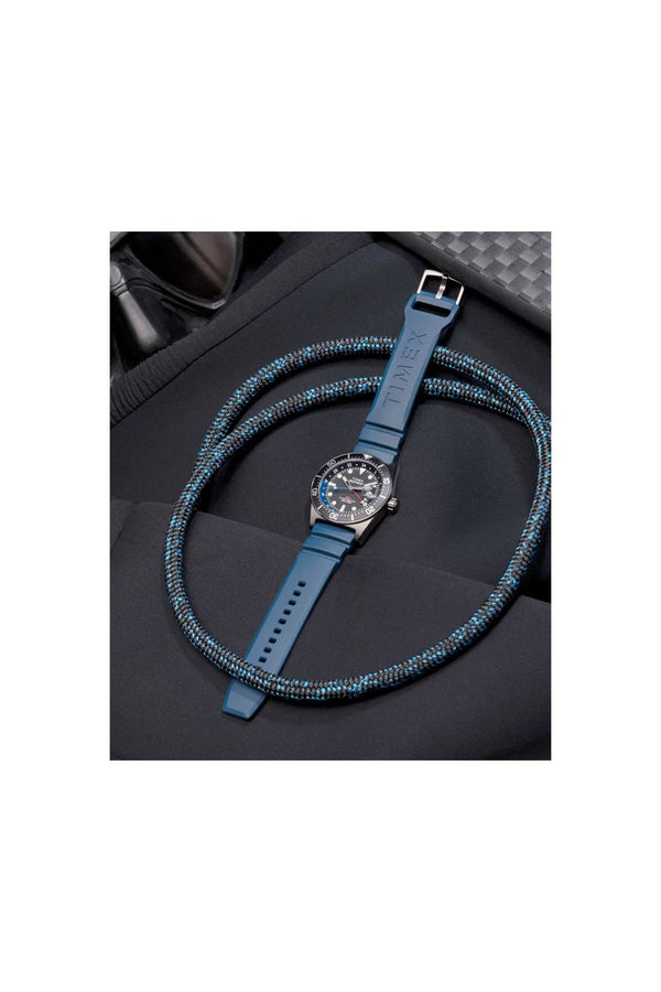 Timex Deepwater Reef 200 GMT 41mm Watch TW2W75100