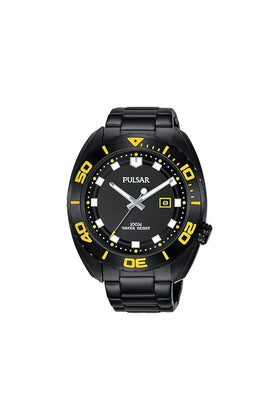 Pulsar Gents Ion Coated Sport 44mm 10ATM Watch PG8285X1