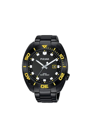 Pulsar Gents Ion Coated Sport 44mm 10ATM Watch PG8285X1