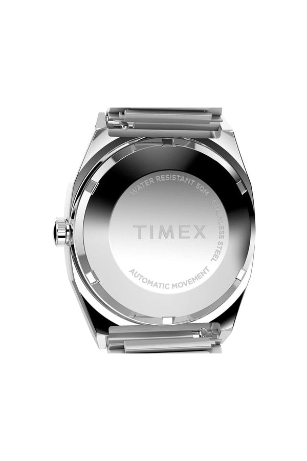 Timex Automatic 1983 E Line 34mm Stainless Steel Expansion Band Watch TW2Y07300