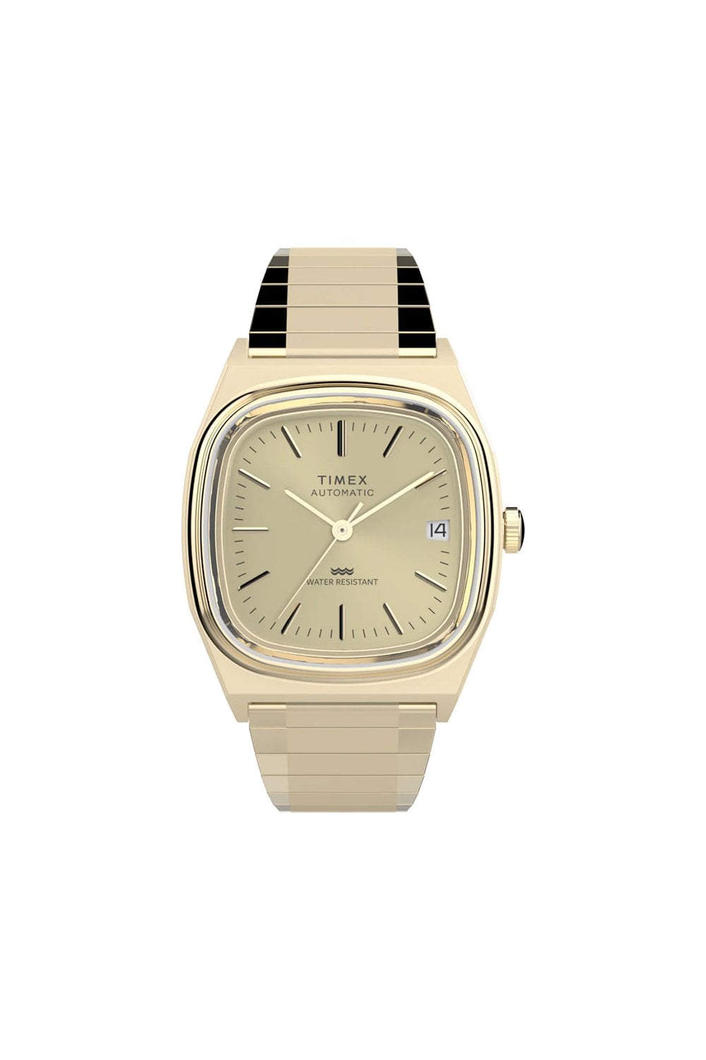 Timex Automatic 1983 E Line 34mm Stainless Steel Expansion Band Watch TW2Y07200