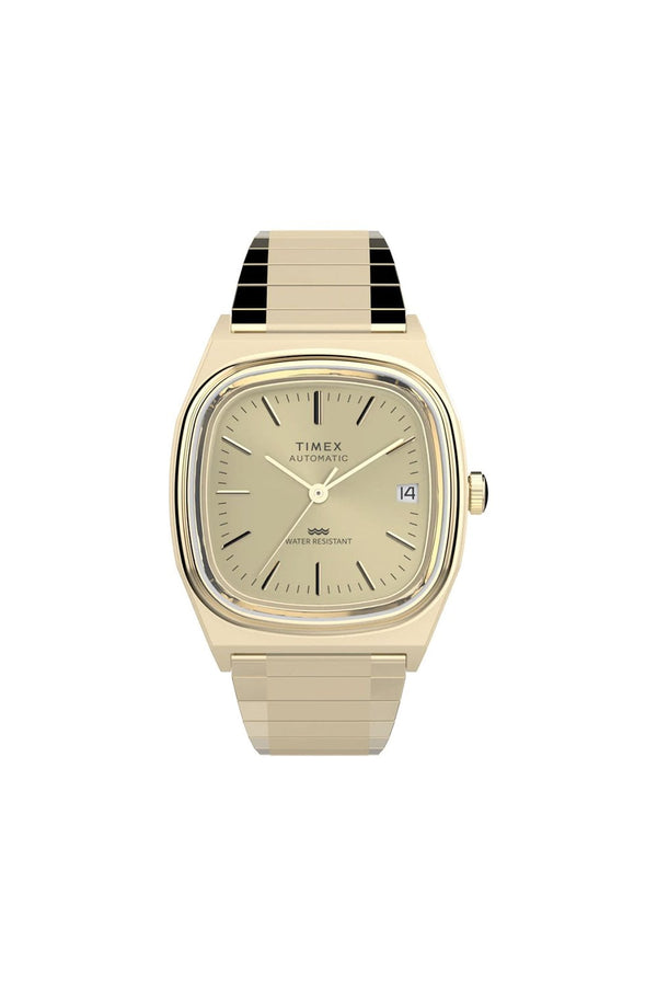 Timex Automatic 1983 E Line 34mm Stainless Steel Expansion Band Watch TW2Y07200