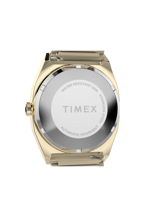 Timex Automatic 1983 E Line 34mm Stainless Steel Expansion Band Watch TW2Y07200